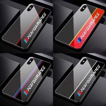 Iphone X XS XR 11pro Max 6 6S 7 8 Plus de Silicona Suave Caso de BMW M Emblema Para E46 E34 E36 F10 E90 F30 E60 F30 E53 E30 E92 E87