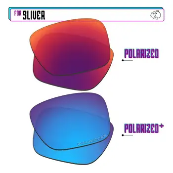 EZReplace Polarizado Lentes de Repuesto para - Oakley Astilla Gafas de sol - BlueP Plus-MidnightP