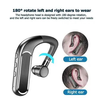 Negocios Bluetooth Auricular Inalámbrico Táctil Auriculares Estéreo manos libres de Reducción de Ruido HD Micrófono Auriculares Con Caja de Carga