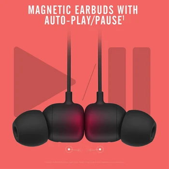 Original Beats Flex Inalámbrico Bluetooth Auricular Magnético de Auriculares Estéreo de Auriculares Sport Auriculares Manos libres con Micrófono 12 Horas