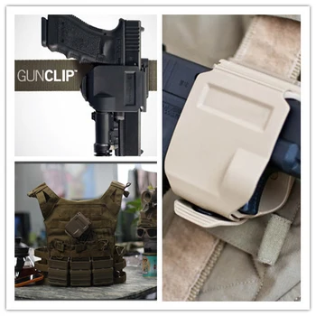 2018 Nuevo CP Modelos de Funda para pistola GLOCK 17/22/23 Tactical Airsoft Paintball, Caza Tiro Roto la Mano Derecha la Pistola Funda Clip