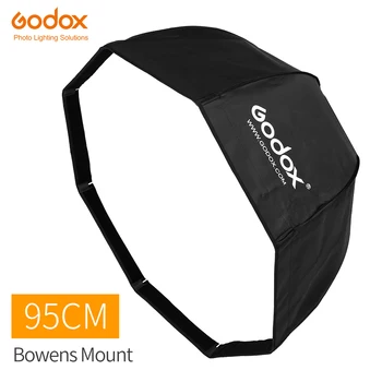 Godox SB-UE 95cm 37in Portátil Octogonal Paraguas de la caja de luz con Montura Bowens para Godox Flash de Estudio DE300 DE400 SK300 SK400