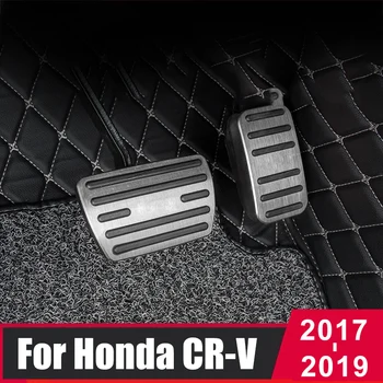 Coches de Pedal de la Cubierta de la Almohadilla Para Honda C-RV CRV 2012 a 2016 2017 2018 2019 Acelerador de Combustible Pedal de Freno Pastillas de Mat Accesorios de la Cubierta de