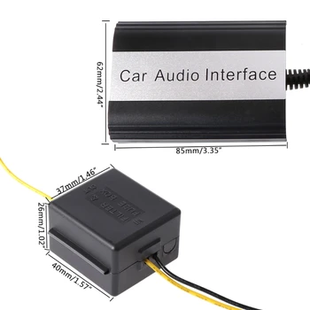 2021 Nuevo manos libres Bluetooth del Coche Kits MP3 AUX Adaptador de Interfaz Para Volvo HU-serie C70 S40/60/80 V40 V70 XC70