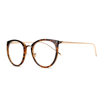 Toketorism de la Mujer de Moda Transparente Gafas Vintage Óptico de Marcos de Anteojos Recetados