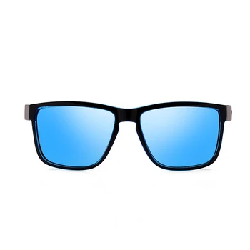 Diseño de la marca de Gafas de sol Polarizadas Hombres Controlador de Tonos Masculinos Vintage Gafas de Sol Para los Hombres Espejo Cuadrado de Verano UV400 Oculos De Sol