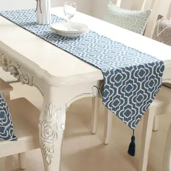 Mesa del norte NOS europea tabla de estilo de corredor mayorista de bordar tapete de mesa para bodas hotel cena para armario de zapatos