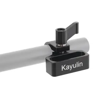 Kayulin de Aluminio de Liberación Rápida de la Varilla de Montaje Ajustable Varilla de 15 mm Abrazadera de Adap Con 1/4