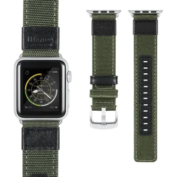 El deporte de Nylon de la Correa de Reloj para el Apple Watch 4 Banda de 40 mm, de 44 mm de la Banda de Reemplazo de Bandas de la Correa de 38mm 40mm Para el iWatch 4 3 2 1 Banda