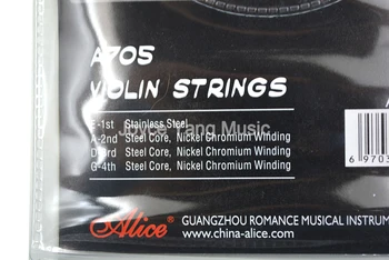3 Conjuntos De Alice A705 Cuerdas De Un Violín 4 Cadenas De Acero Inoxidable De Cuerdas Y Núcleo De Acero Y El Níquel Cromo Cuerdas De Entorchado Envío Gratis
