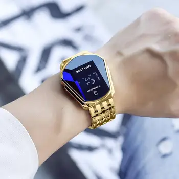 Win Marca de Moda Reloj de los Hombres del Relogio Masculino Digital de la Venta Caliente Impermeable Led de la Pantalla Táctil Electrónica Reloj Montre Homme