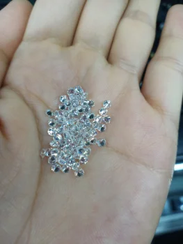 2.6 mm 14 unidades 2020 caliente de la venta D VVS1 pasar moissanite diamond tester al por mayor para la fabricación de joyas blanco redondo suelto de cuerpo a cuerpo moissanite