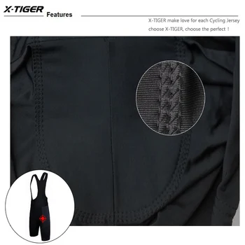 X-Tigre Womens Classic Negro Coolmax 3D Acolchado pantalones Cortos de Ciclismo Lycra a prueba de Golpes MTB pantalones Cortos de Bicicleta de Bicicleta de Carretera de pantalones Cortos de Ciclismo