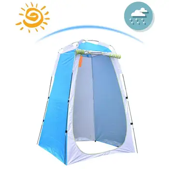 Portátil automático de pop-up de la familia de luz ultra carpa plegable de turismo de pescado camping de privacidad de la tienda de acampar ducha tienda de campaña al aire libre de vestirse