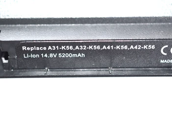 Golooloo de batería del ordenador portátil para Asus S40C S40CA S40CB S40CM S46C S46CA S46CB S46CM S505C S505CA S505CB S505CM S550C S550CA S550CM