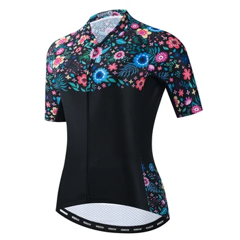 Weimostar 2021 de Verano de la Rosa, Mujer Jersey de Ciclismo Bicicleta de Carretera de la Camisa de MTB de la Bicicleta de la parte Superior de deportes al aire libre Maillot Ropa ciclismo Ropa