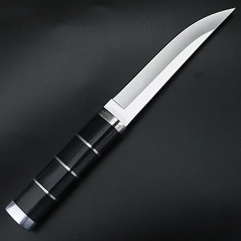 Al aire libre anti-cuchillo corto cuerpo multifuncional de la navaja de alta dureza cuchillo de supervivencia cuchillo recto