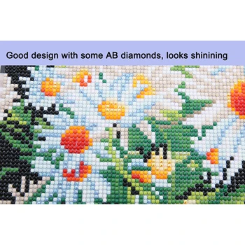 5D BRICOLAJE Diamante Pintura Animal de Invierno Ratón Fragancia Brillante Diamante 25x35 Pasta de Diamante de Tamaño Mural Bordado Mosaico de la Casa