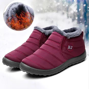 De invierno, botas de goma, zapatos de las mujeres 2021 moda cálida piel de las señoras zapatos de las mujeres botas de nieve wimen zapatos de las mujeres botas de tobillo botas mujer