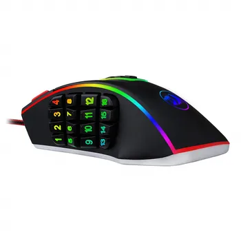 Redragon M990 LEYENDA 24000 DPI Botones Programables Laser Gaming Mouse Ergonómico Diseño Para Ordenador PC de Escritorio Gamer