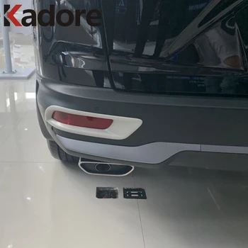 Trasera Luz de Niebla Cubierta de la Lámpara de ajuste Para Honda CRV CR-V 2020 2021 ABS Cromado de nuevo Foglight de Moldeo Tira de Adornos de Coche de Estilo Accesorios