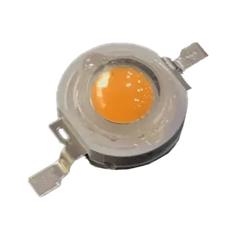 1W LED de perlas de Alta potencia de la bombilla de la luz de chip amarillo 1800-2000K 70-80LM 30mil sanan Chip envío Gratis 100pcs