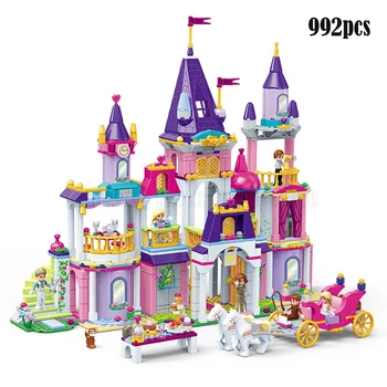 NUEVA 2021 Castillo de la Princesa Real de la Celebración Conjunto de Bloques de Construcción del Modelo de Ladrillos Clásico de los Amigos de la Muchacha de los Niños Juguetes regalos de navidad