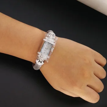 Melissa Mujeres Reloj de Señora Horas de Cuarzo de Japón de Moda Vestido de Serpiente de la Cadena de Pulsera de Lujo de Shell de diamantes de Imitación de la Madre de Regalo