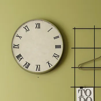 5pcs Movimiento del Reloj Número de Plástico Número Romano Reloj de Accesorios de BRICOLAJE reloj haciendo que el Movimiento del Reloj del Reloj de Reparación negro /dorado