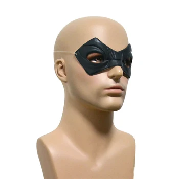 El Paraguas de la Academia de la TELEVISIÓN de Cosplay Máscara de Látex Negro de los Ojos de las Máscaras de Parche en el Ojo Carnaval de Cine&TV Party Props Adultos Máscaras Número Cinco