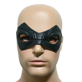 El Paraguas de la Academia de la TELEVISIÓN de Cosplay Máscara de Látex Negro de los Ojos de las Máscaras de Parche en el Ojo Carnaval de Cine&TV Party Props Adultos Máscaras Número Cinco