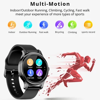 Makibes R2 reloj Inteligente Hombres Bluetooth Monitor de Ritmo Cardíaco reloj de la Llamada Mensaje Recordatorio de Instagram estilo de Fitness tracker smartwatch