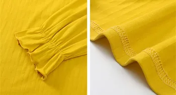 2020 Otoño de Algodón ropa de hogar para las Mujeres de Manga Larga de Atoff de Caídas en el Hogar el Hogar Ropa de Mujer Otoño Pijamas ropa de dormir de Algodón Salón de Desgaste