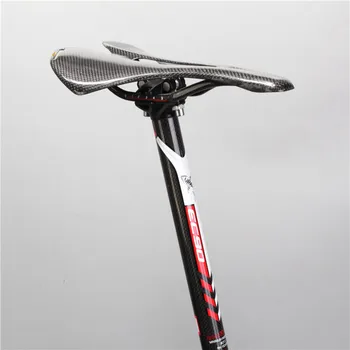 2017 especial de la nueva llegada EC90 3k MTB Bicicleta tija de sillín Doble de uñas de bicicleta de carretera de tija de sillín de fibra de carbono bicicleta tija de sillín de bicicleta parte