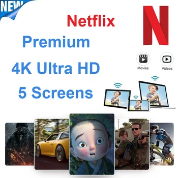 2021 Nuevo de Netflix Premium 4K UHD 1080P Para 1 Año de Soporte Global