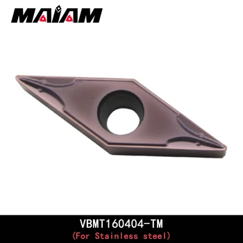 Vbmt herramienta de torneado vbmt1604 vbmt160404 vbmt160408 svub s20 cnc de carburo de herramienta de giro de la varilla de inserción inserción de metal de acero Inoxidable