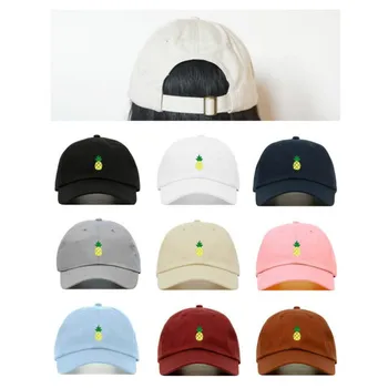 De moda de algodón salvaje gorra de béisbol de hip hop sombrero de PIÑA Bordado de gorras de golf Ajustable de sol al aire libre sombreros snapback sombreros gorras
