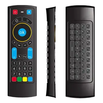 Para Amazon Fire Stick de Control Remoto Inalámbrico MX3 PRO USB Inalámbrico de Control Remoto de Teclado Aire Ratón 2.4 G Para Android TV Box