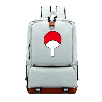 Naruto minimalista estudiante bolsa de viaje mochila de nylon casual mochila de gran capacidad mochila
