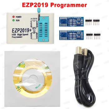 2019 más reciente EZP2019 de Alta Velocidad USB Programador SPI+12 Adaptadores de Soporte 24 25 93 EEPROM 25 de Flash Chip de Bios