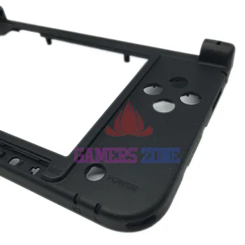 Para Nintendo 3DS XL de repuesto Parte Negra de la parte central de Shell / Vivienda sin cierre sin botones
