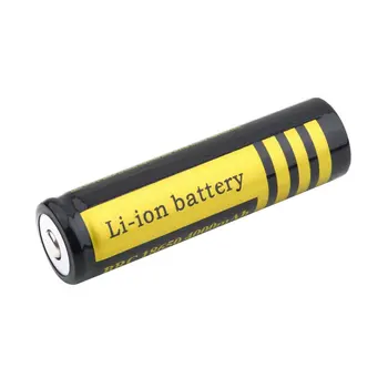 2pcs batería Recargable de Li-ion de la Batería de 4000mAh 3.7 V 18650 Marca Nueva y de Alta Calidad Caliente de la Venta, Envío de la Gota Digital Caliente