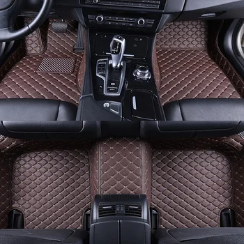 Coche alfombras de Piso Para Honda CR-V CRV 2007 2008 2009 2010 2011 Interior de un Auto Accesorios Personalizados Alfombra de Pie de Coche Alfombras de Coche de estilo