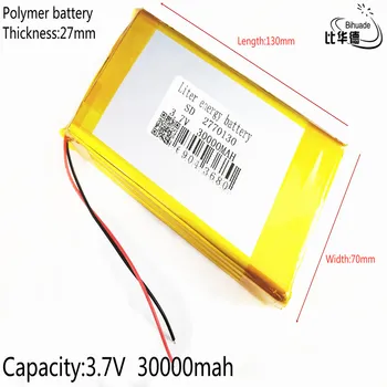Litro de energía de la batería Para el 2020 3.7 V,30000mAH 2770130 de Polímero de litio ion / Li-ion batería para tablet pc de 7 pulgadas 8 pulgadas 9 pulgadas