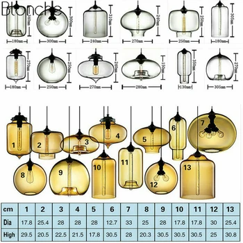 Modernas vidrieras Colgante Luces de colores Colgando de la Lámpara Loft Hanglamp para el Comedor de la Cocina en Casa Accesorios de Decoración Industrial
