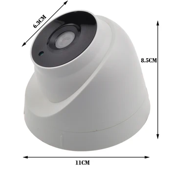 NUEVA CCTV AHD cámara de 1.0 MP/2.0 MP 720P/1080P 3pcs Matriz de LEDS de la cámara de la Bóveda de Seguridad de Vigilancia de la Cámara de Corte IR