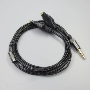 2M de Reemplazo de Cable de Audio para Sennheiser HD414 HD650 HD600 HD580 HD25 Auriculares Duradera