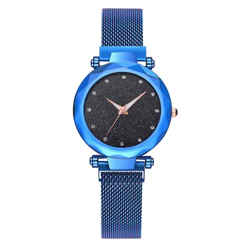 2019 de la mujer relojes de señoras de moda elegante vestido de relojes de pulsera azul reloj de mujer marca de lujo de la mujer reloj de la muchacha simple reloj de cuarzo de la hora waches womens whatch