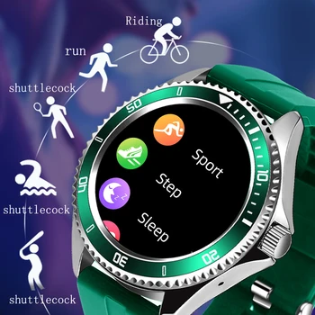 LIGE Relojes de los hombres Reloj Inteligente Hombres Completa de la Pantalla Táctil de Bluetooth de la llamada reproductor de música Para Android, iOS Impermeable de Fitness SmartWatch