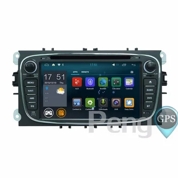 Android 8.1 Coche de CD Reproductor de DVD GPS de Navegación para Ford Focus Mondeo Galaxy Radio IPS Pantalla Multimedia WIFI Autostereo unidad central